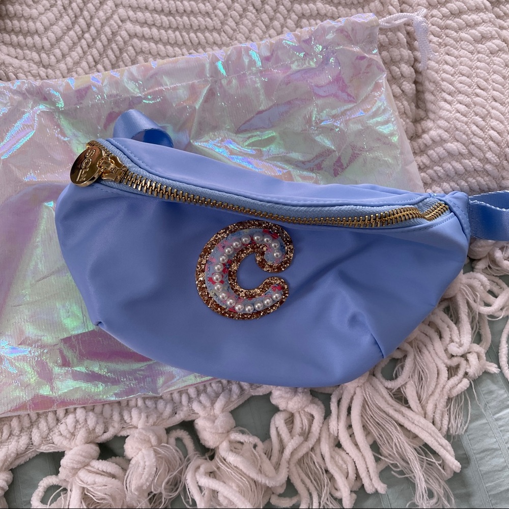 Stoney Clover Lane Periwinkle Fanny Bag “C” NEW
